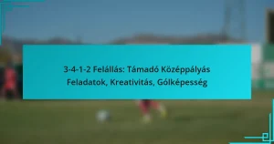 3-4-1-2 Felállás: Támadó Középpályás Feladatok, Kreativitás, Gólképesség